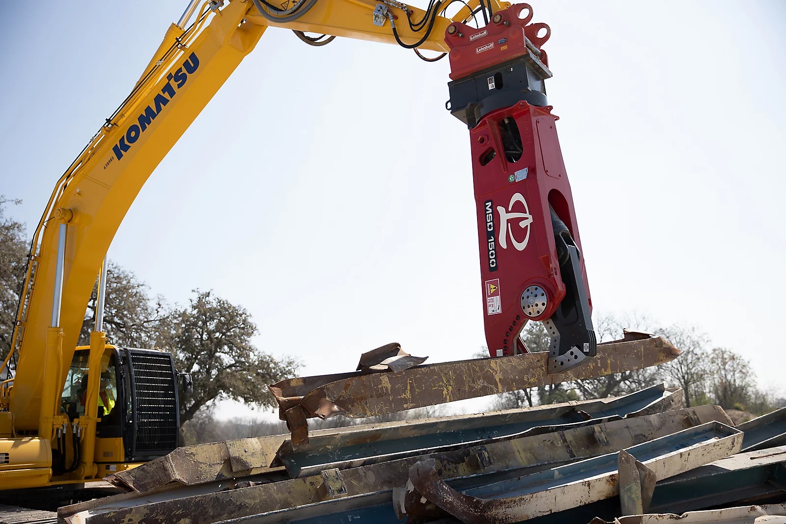 Cisaille Labounty pour démolition et recyclage
